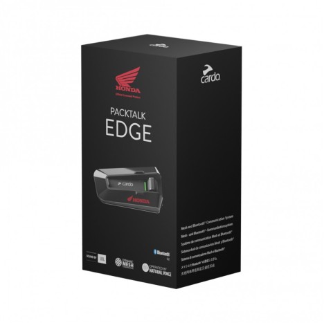 Cardo Packtalk Edge JBL HONDA Single - 3 jaar garantie