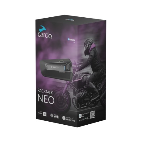 Cardo Packtalk Neo JBL Single - 2 jaar garantie Cardo Packtalk Neo JBL Single - 2 jaar garantie