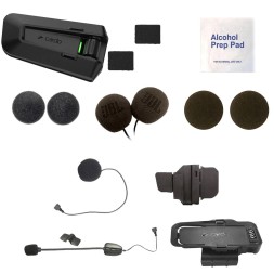 Cardo Packtalk PRO JBL Single - Helft van Duo met retaildoos en inlaycards - 3 jaar garantie 